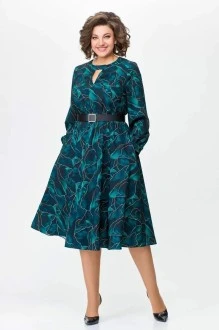 Вечернее платье Swallow 679 .1 Зеленый малахит
