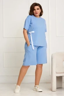 Хлопковый комплект с шортами BegiModa 3055