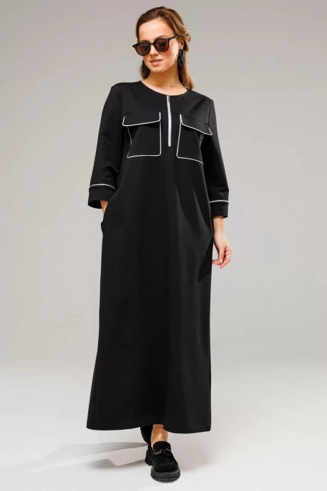 Платье *Распродажа Vi Oro 1107 черный #1