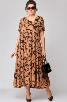 Женское платье EVA GRANT 9008 капучино