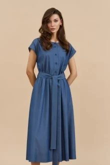 Иконка: Платье DiLiaFashion 0871 деним #2
