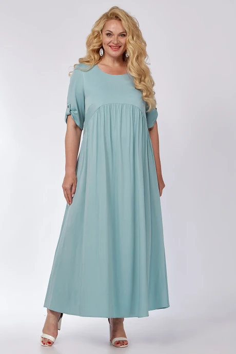 Платье ALGRANDA (Novella Sharm) 3982 Серо-голубой #1