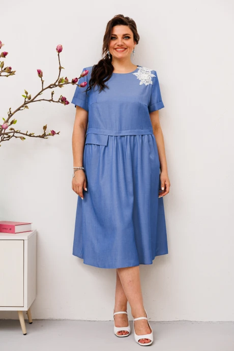 Платье Romanovich Style 1-2685 голубой #1