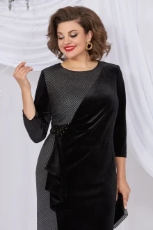 Иконка: Вечернее велюровое платье Mira Fashion 5481 #2